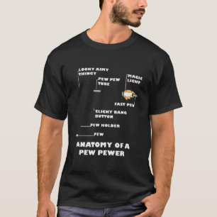 Camiseta Anatomia de um Pew Pewer