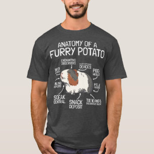 Camiseta Anatomia De Um Porco De Batata-Batata