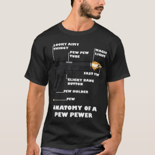 Camiseta Anatomia De Uma Arma De segundo Pew