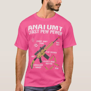 Camiseta Anatomia De Uma Potência Rápida - Rifle - Homem En