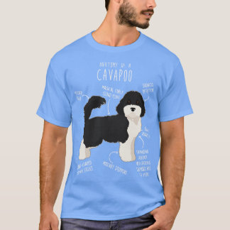 Camiseta Anatomia do Cachorro Contra Cavapoo 2