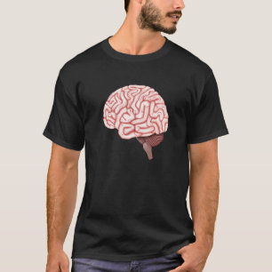 Camiseta Anatomia do cérebro humano Neurologista Ciência Ne