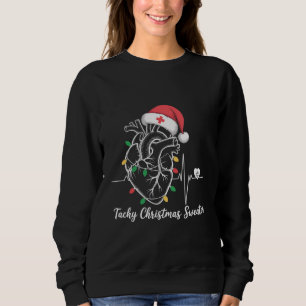 Camiseta Anatomia do Coração Natal Enfermeira Cardiologia T