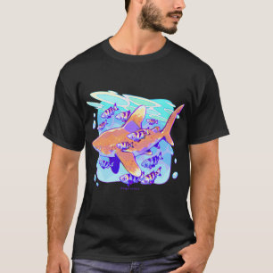 Camiseta Anatomia do Tubarão Carcharhinus longimanus