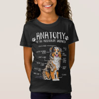 Anatomia Engraçada Cachorro Australiano Lover Auss