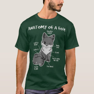 Camiseta Anatomia Engraçada De Um Amante de os animais Fo,