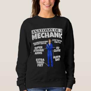 Camiseta Anatomia Mecânica De Fixação De Carros De Engenhei