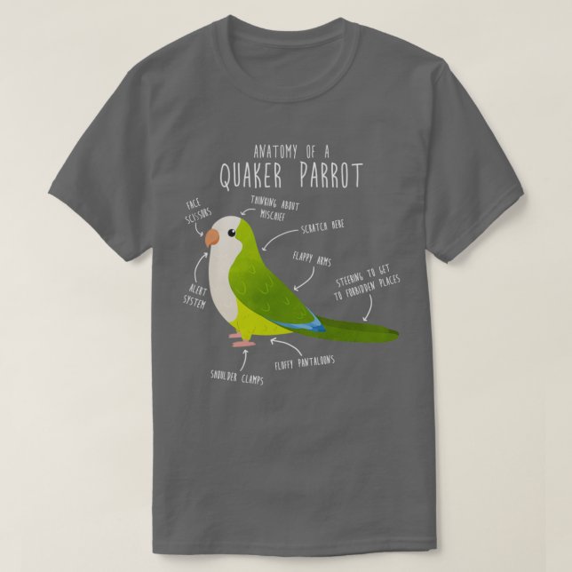 Camiseta Anatomia Verde Quaker (Frente do Design)