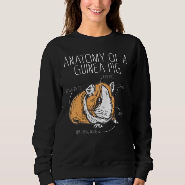 Camiseta Anatomy of a Guinea Pig (Frente)