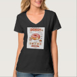 Camiseta Anatomy of Donut Retro Japanese Food Aesthetic<br><div class="desc">This playful “Anatomy of a Donut” design breaks down everyone’s favorite sweet treat in a fun and creative way. Featuring labeled elements like frosting, sprinkles, and soft interior, it’s perfect for donut lovers, bakers, and food enthusiasts. The vintage-style illustration adds charm while celebrating the delicious details that make donuts irresistible....</div>