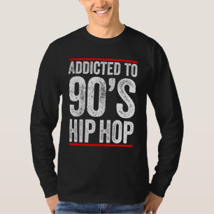 Camiseta Anca de 90 anos, Rap de Colheita de Gângster Velho