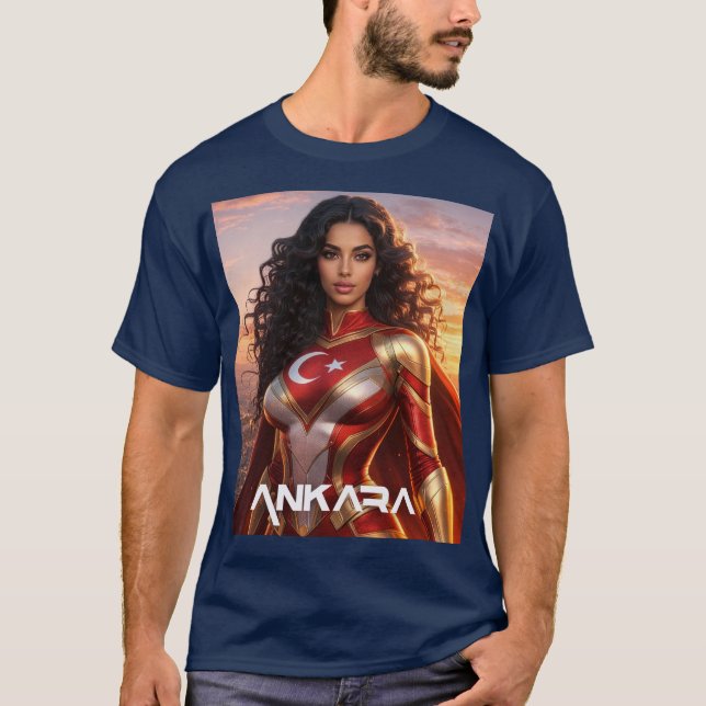 CAMISETA ANCARA - TURQUIA (Frente)