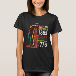 Camiseta Ancestrais do Décimo Junto Grátis 1776 julho 4 Pre