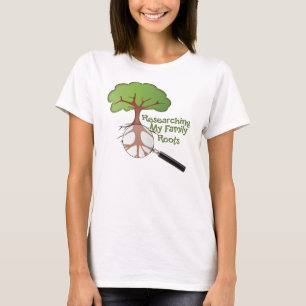 Camiseta Ancestral da Árvore Familiar Um