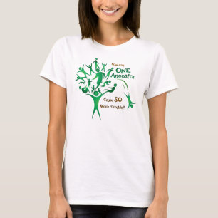Camiseta Ancestral da Árvore Familiar Um