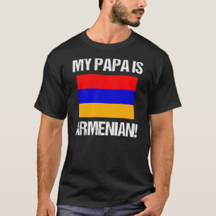 Camiseta Ancestral Pride Armênio Papa Armênio Armênia