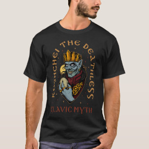 Camiseta Ancestralidade Koshchei Imortal Pagã Ucrânia Mito