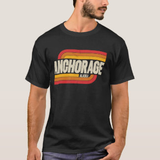 Camiseta Anchorage AK Vintage Souvenir