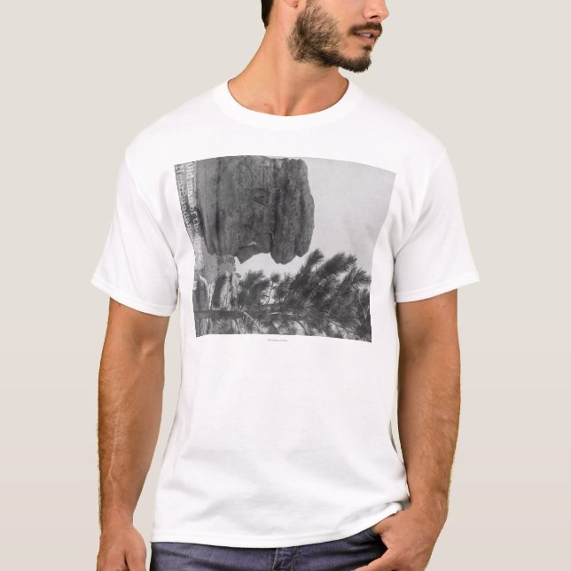 Camiseta "Ancião" do parque perto da fotografia de Sundance (Frente)