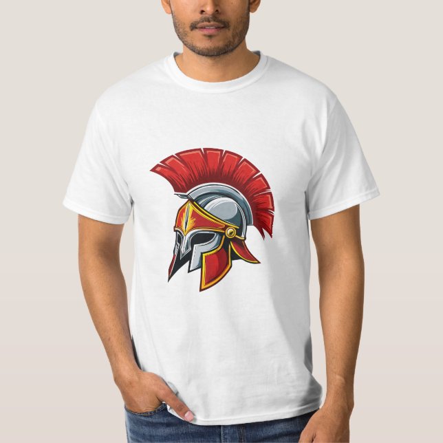 Camiseta Ancient Greek Corinthian helmet (Frente)