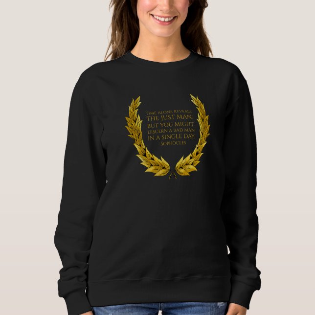 Camiseta Ancient Greek Theatre Quote - Sophocles - Classica (Frente)