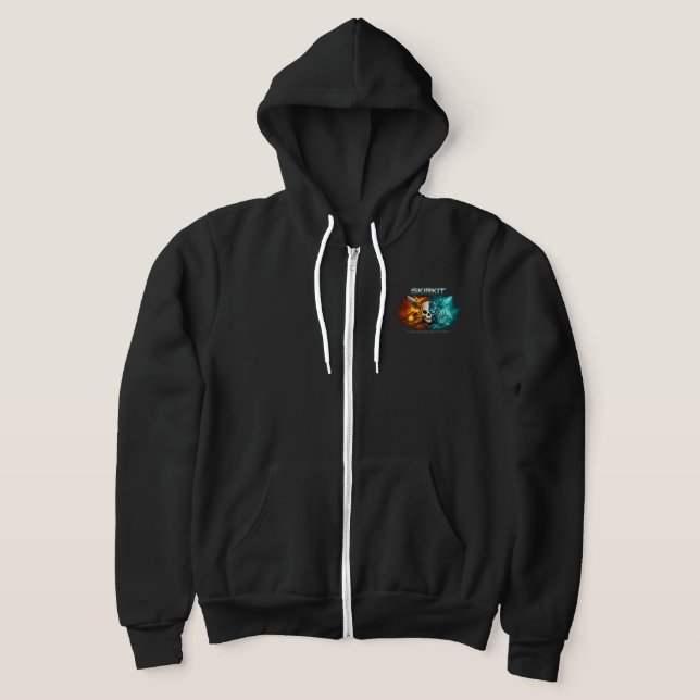 Camiseta Ancient Meets Future Skull Sweatshirt | Cyberpunk  (Postura )