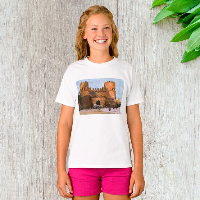 Camiseta Ancient Roman Historic Architecture (Criador carregado)