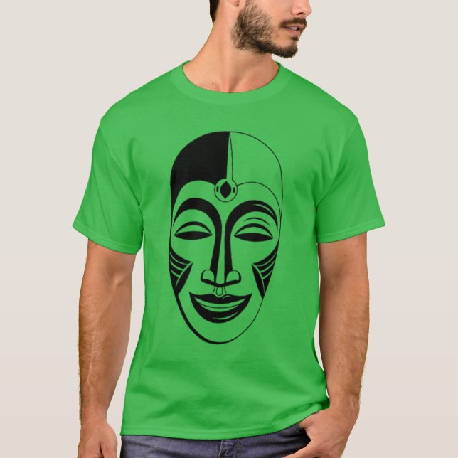 Camiseta Ancient_Smile_Modern_Lines. (Frente)
