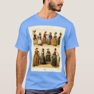 Camiseta Ancient Swiss fashion and lifestyle 18th century H
