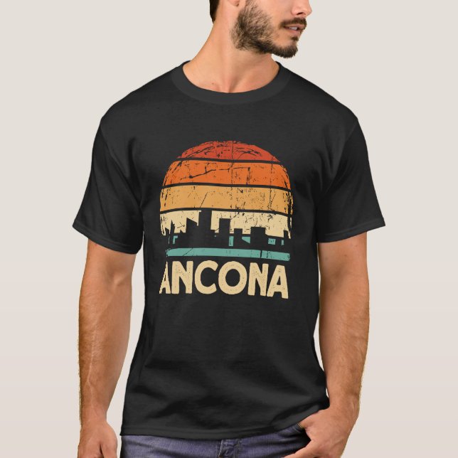 Camiseta Ancona Skyline (Frente)