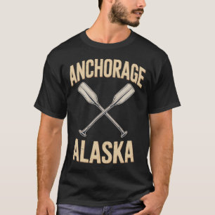 Camiseta Âncora Alasca Náutica Remos Cruzados