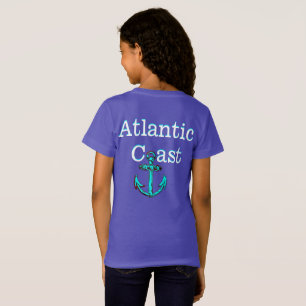 Camiseta Ancora da Nova Escócia na costa atlântica Amor do 