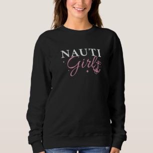 Camiseta Âncora de barco para garota Nauti para sentir-se N