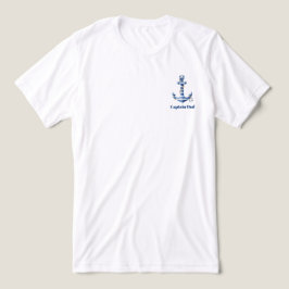Camiseta Âncora de Listras Náuticas de Aniversário