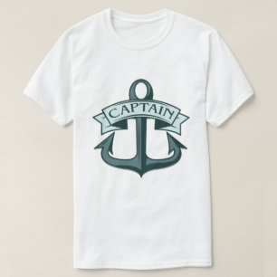 Camiseta Âncora de Navios Capitão