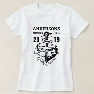 Camiseta Âncora de Reunião da Família