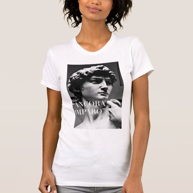 Camiseta Ancora Imparo (Frente)