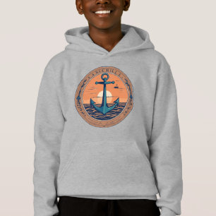 Camiseta Âncora Minimalista - Símbolo da Design de Força