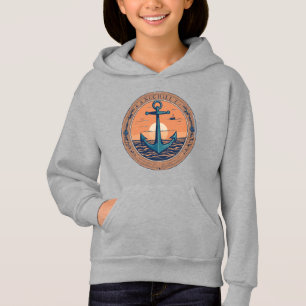 Camiseta Âncora Minimalista - Símbolo da Design de Força