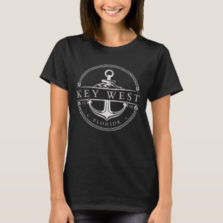 Camiseta Âncora Náutica Key West Flórida 1995