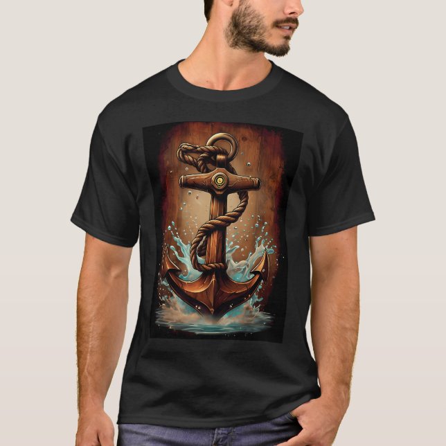 Camiseta Âncora Rústica (Frente)