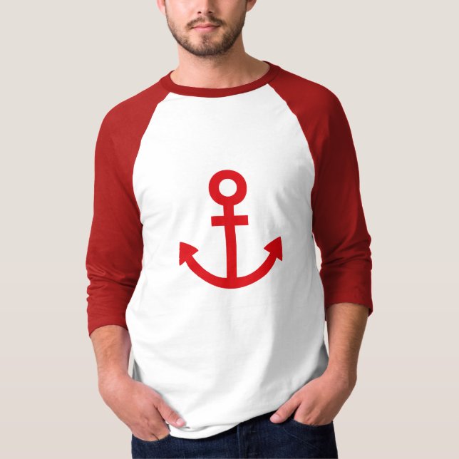 Camiseta Âncoras Aweigh (Frente)