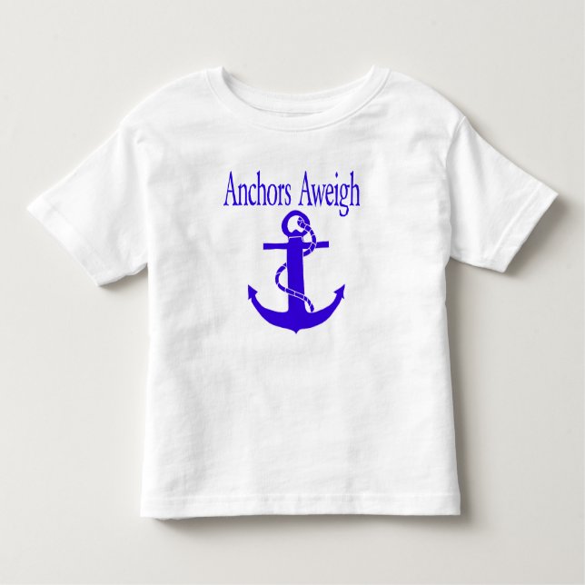 Camiseta Âncoras Aweigh (Frente)