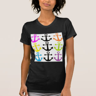 Camiseta Âncoras brilhantes