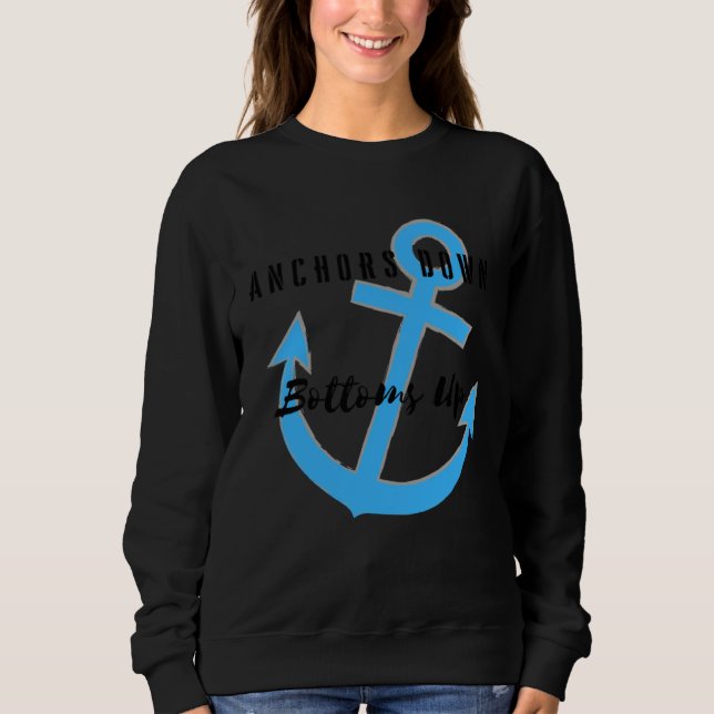 Camiseta Âncoras para baixo, bundas para cima (Frente)