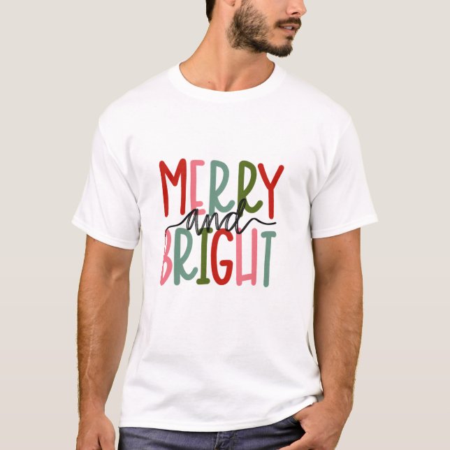 Camiseta and Bright Christmas (Frente)