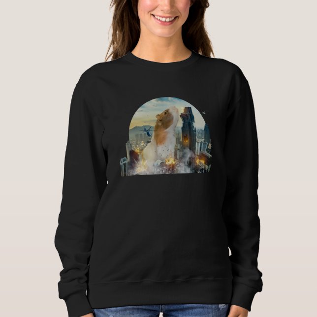 Camiseta and cute guinea pig is wild at Christmas  1 (Frente)