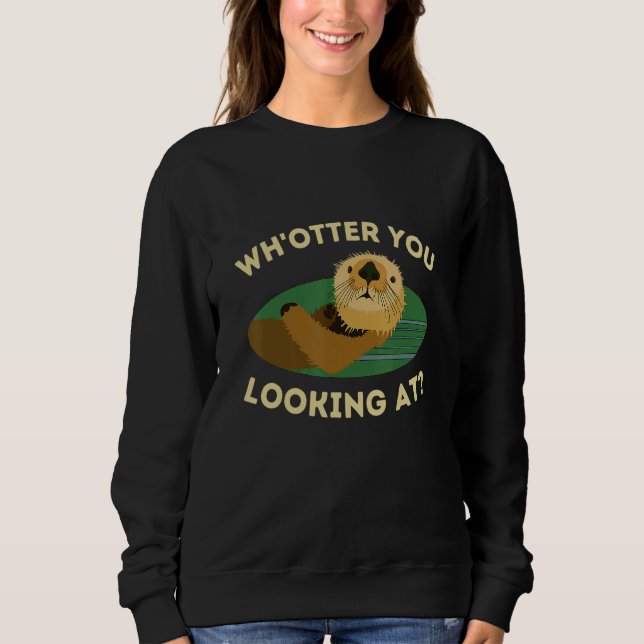 Camiseta and Cute Otter Pun (Frente)