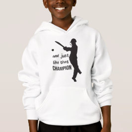 Camiseta And Just Like That Champion – Motivational Quote