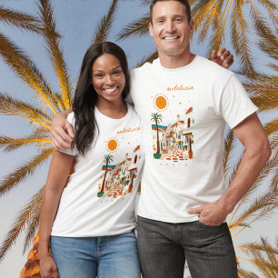 Camiseta Andaluzia Andalucía espanha férias mediterrâneo